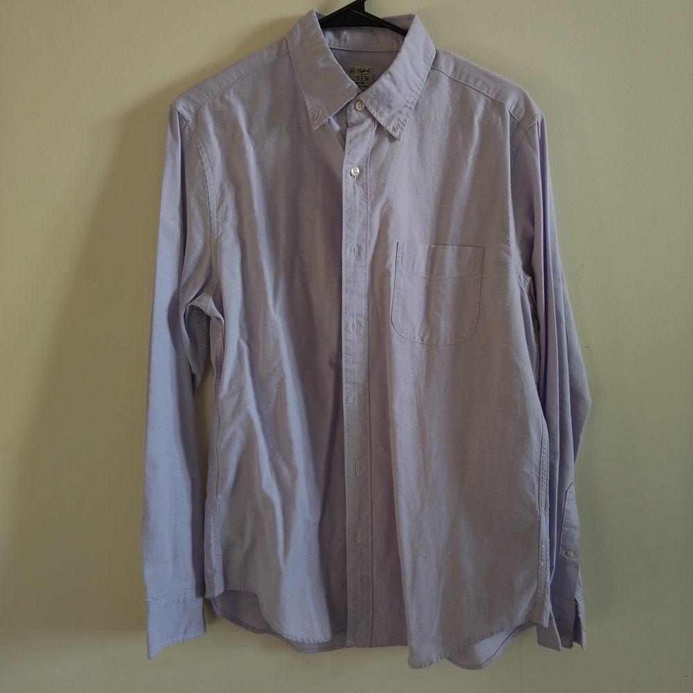 J. Crew Men's Lavender Button Down Shirt